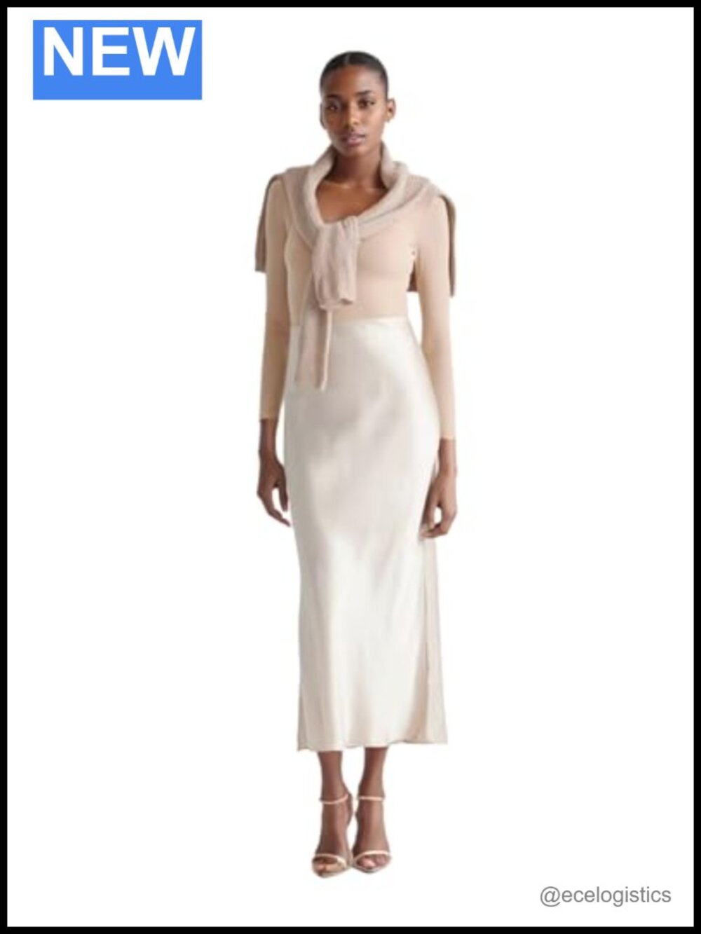 100% Mulberry Silk Maxi Skirt High Waisted A-Line Midi Elegant Work Skirt